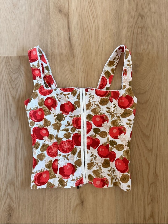 Reformation Tops - Reformation Linen Corset Top